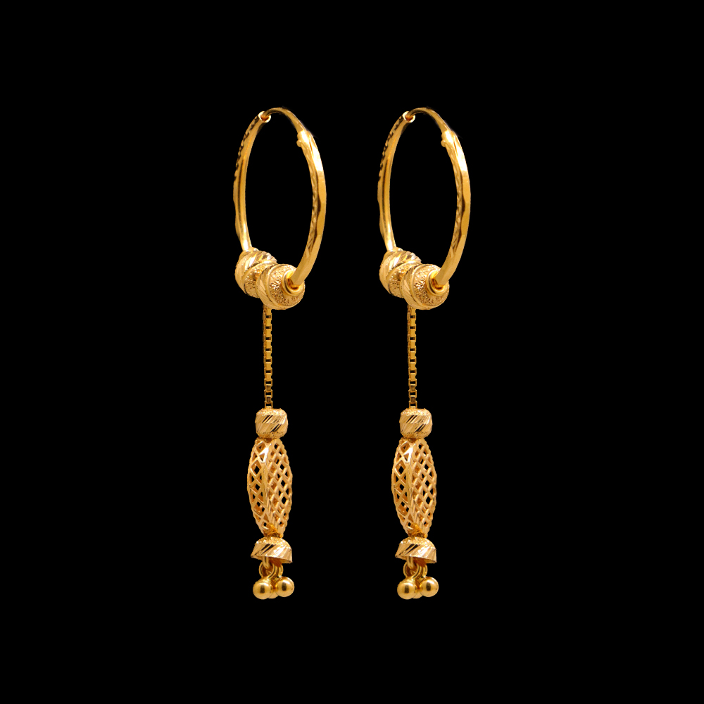 22K Gold Earrings